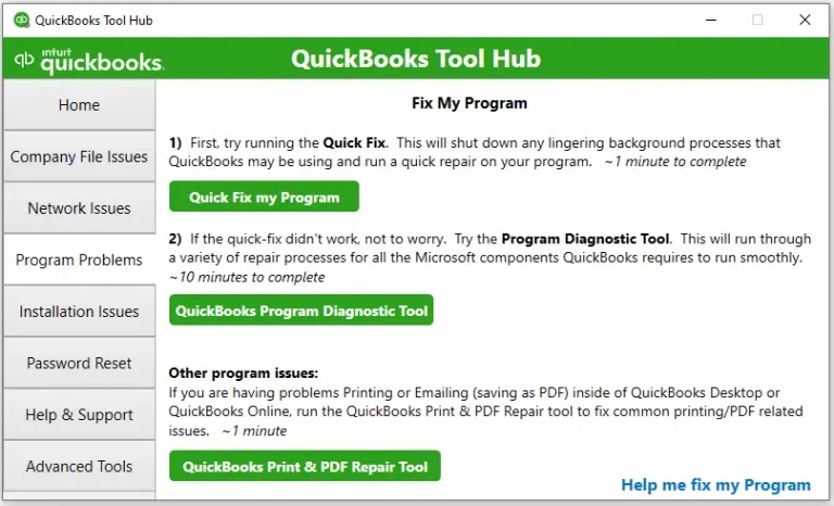 Quickbooks error -6189 and -816