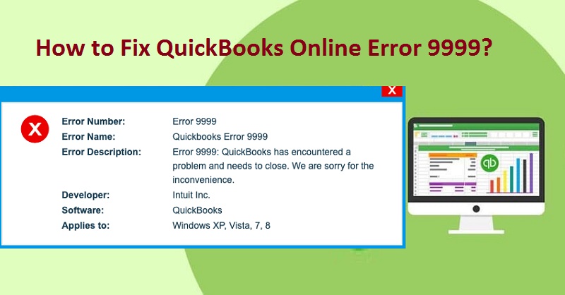 Error Code 9999 QuickBooks