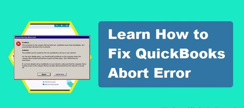 Quickbooks Abort Error 