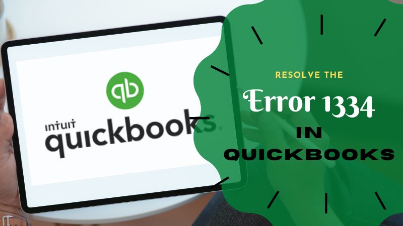 QuickBooks Repair Error 1334