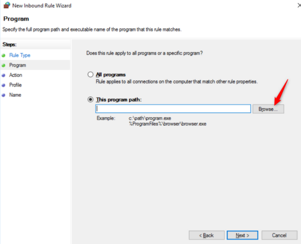 Keep out QuickBooks from Firewall Settings